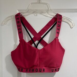 Under Armour Women's Pink Sports Bra